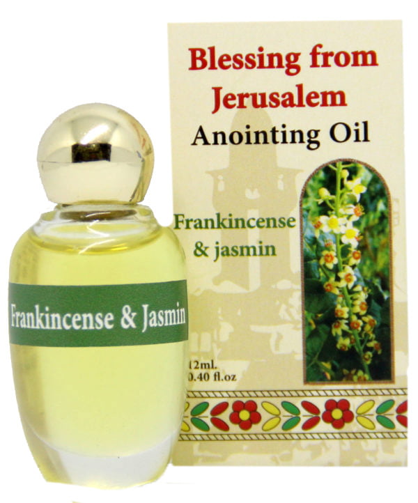 Cross Anointing Oil Bottle - Bethlehem Prayer Oil - 120 ml